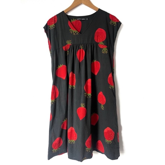 Gundrun Sjoden Strawberry Dress large - Picture 3 of 10